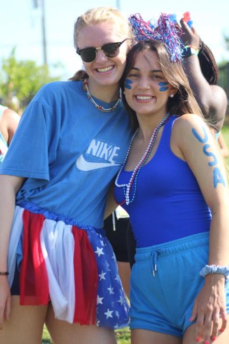 campers smiling