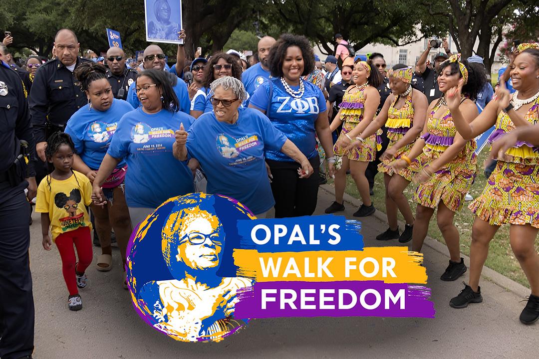 Opal's Walkfor Freedom