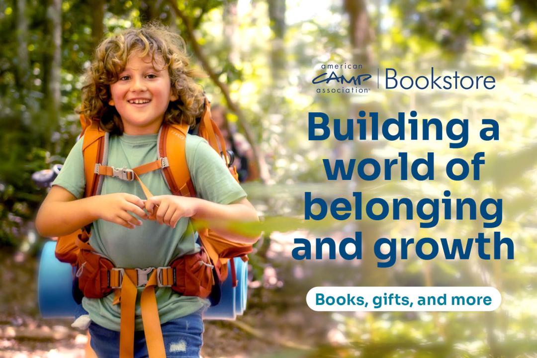 ACA bookstore with text: Building a world of belonging and growth
