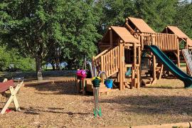 playground with musical instruments