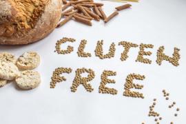 Gluten Free spelled out with millet