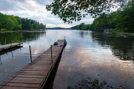 Lakefront dock