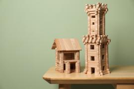 wooden castle