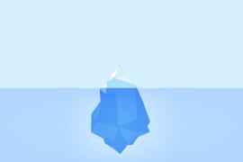 iceberg graphic
