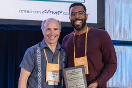 Award presentation at National Conference