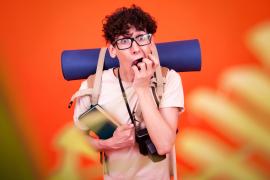 Stressed Camp Counselor