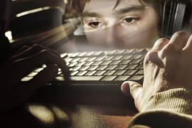 Online Safety Child at Computer