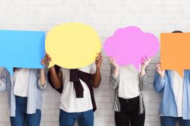 Blank Speech Bubbles